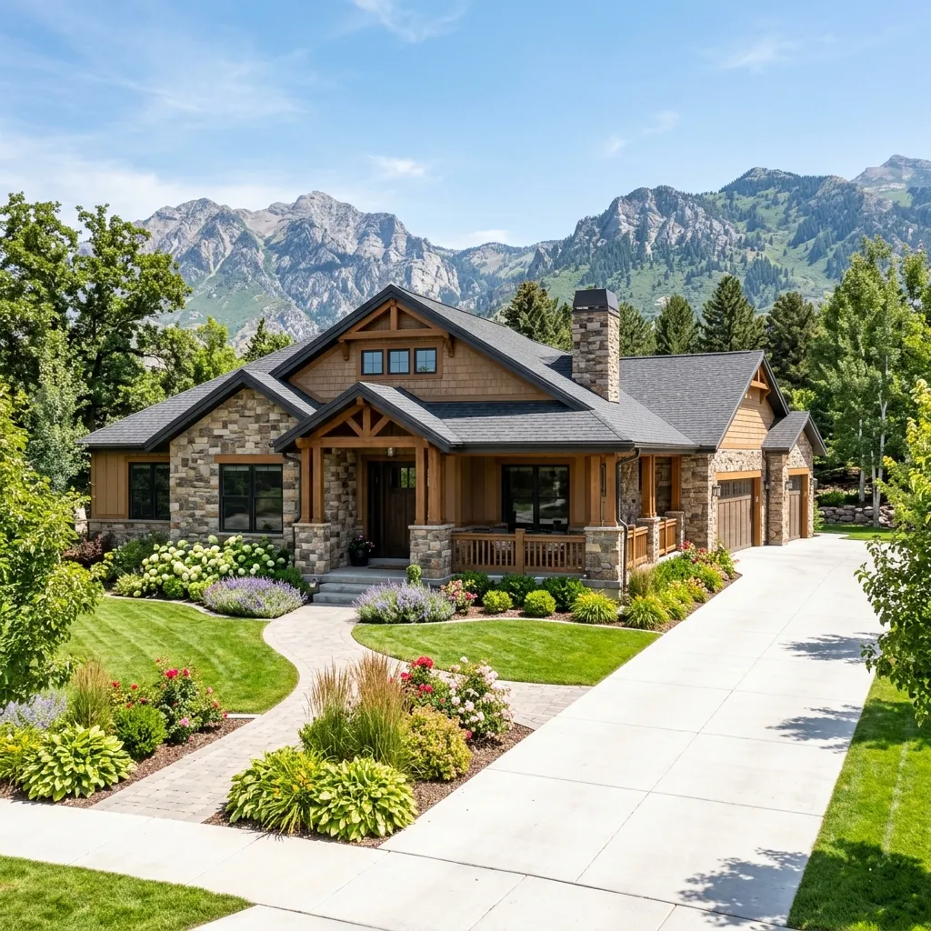 Utah home showing Avada pest control treatment areas